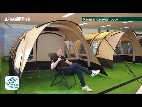 EuroTrail Campingstuhl KENDAL CANYON LOW Anthrazit