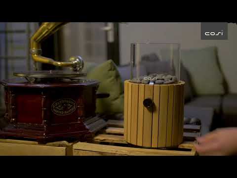 COSI Gaslaterne Cosiscoop Cement eckig