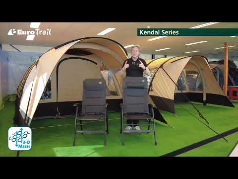 EuroTrail Campingstuhl KENDAL COMFORT Anthrazit