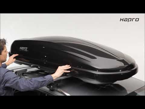 Dachbox Hapro Traxer 8.6 Brilliant Black 530 Liter 215x90 cm