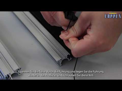 HORREX UCS Duo 2.0 Plissee-Rollo 1800 x 1100 mm creme