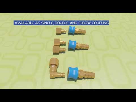 CADAC Schnellkupplung Quick Release 2x G 1/4 LH