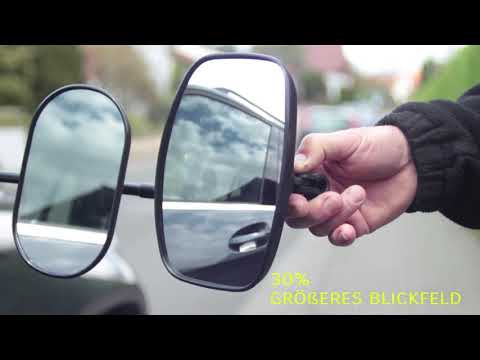 EMUK Spiegel 100563 Caravanspiegel für Fahrzeuge mit Wohnwagen